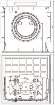DEHN UF-Trennstellenkasten        549050 