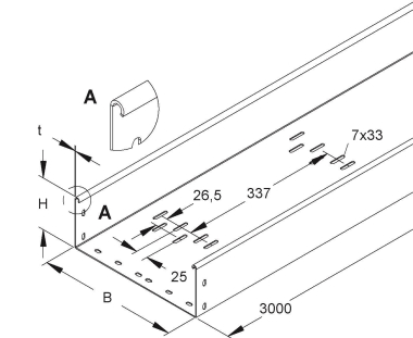 Niedax RSQLS110.500OV   RSQLS 110.500 OV 