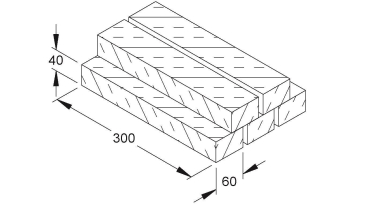 NIED Schalldämmblöcke            SDB 300 