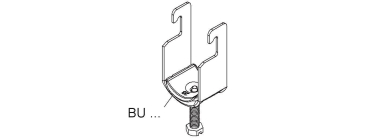Niedax Universal-Bügelschelle f.1 BU 100 