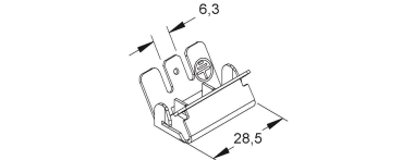 NIED GK-Potentialausgleichsklemme  GPK63 