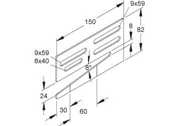 Niedax Weitspannträgerklemme   WTK 150 S 