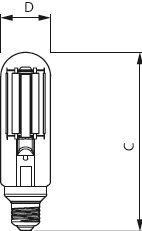 PHIL Philips MAS LED SON-T UE M 4Klm 19W 