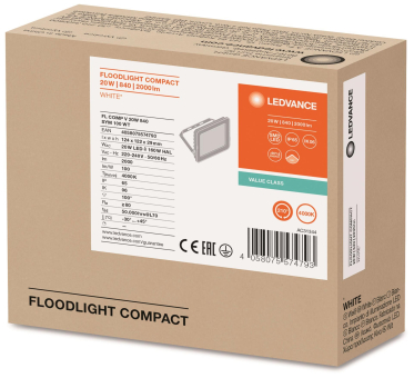 LEDV FL COMP V 20W840 SYM 100 WT 