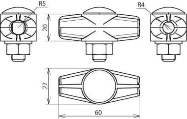 DEHN Trennklemme TG/tZn m.        463010 