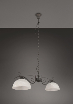 Trio Pendelleuchte rostfarben,2 R3432-24 