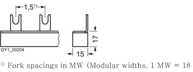Siemens 5SH5320 Drehstrom-Sammelschiene 