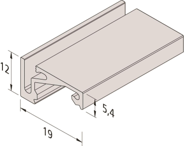 Hera LED Aufbauprofil        61500035113 