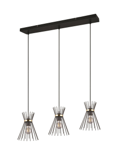 Trio PL ROD, 3xE27,            R31533080 