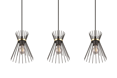 Trio PL ROD, 3xE27,            R31533080 