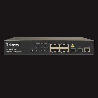 Televes Ethernet Switch L2+         SWI8 