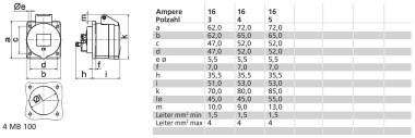 Bals Anbausteckdose QUICK-CONNECT  13681 