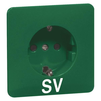 PEHA SCHUKO-Steckdose 80.6611 SI GRÜN SV 