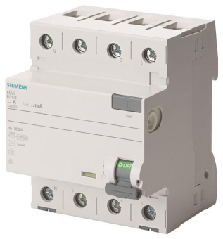 Siemens FI-Schalter 4x40A     5SV33446KL 