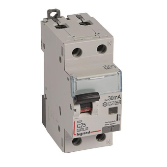 Legrand 411107 DX3 Fi/LS-Schalter C 25A 