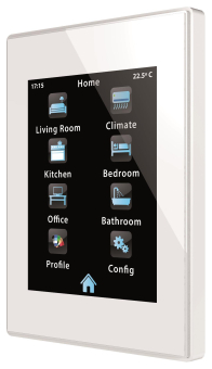 Zennio ZVIZ41LIT-WP Lite Kapazit. Farb 