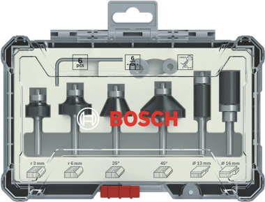Bosch 2607017468 6tlg    6 TLG TRIM&EDGI 