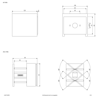 EVN LED Wandanbau -2-flmg.   L54071502RE 