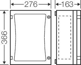 HENS ENYSTAR-Leergehäuse FP      FP 0211 