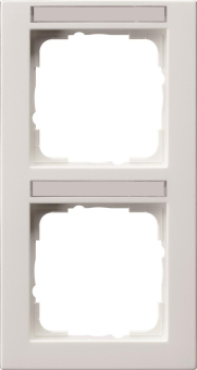 GIRA 110222 Abdeckrahmen 2fach senkrecht 