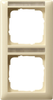 GIRA 110201 Abdeckrahmen 2fach senkrecht 