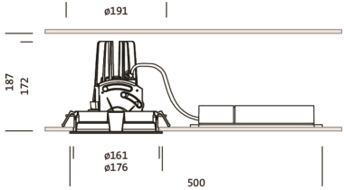 Siteco Lunis mini          51DH11CD4FF22 