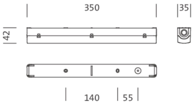 SITECO POWERBRIK2 SLIM LED 6,5W 900lm 