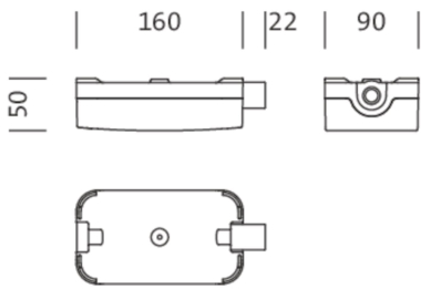 SITECO POWERBRIK2 LED 6,5W 900lm IK09 