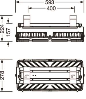 Siteco Highbay LED,1xLED,   51HF61DA4MMA 