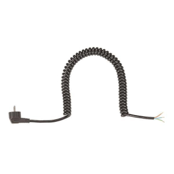 Bachmann Wendelzuleitung schwarz 663.170 