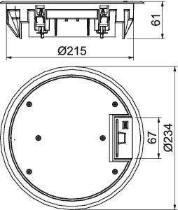 OBO GESR4 U 9011 Geräteeinsatz 
