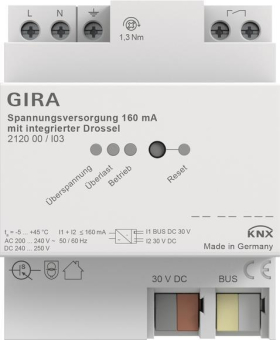 GIRA 212000 Spannungsversorgung 160mA 