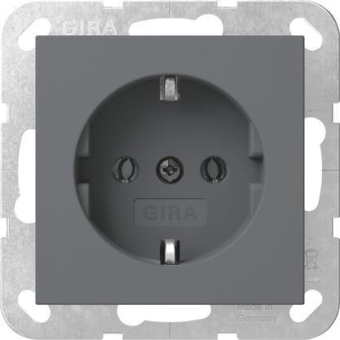 GIRA 446628 SCHUKO-Steckdose o.Krallen 