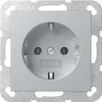 GIRA 446626 SCHUKO-Steckdose o.Krallen 