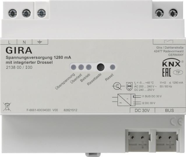 GIRA 213800 Spannungsversorgung 1280mA 