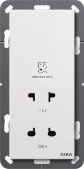 GIRA 282003 Rasiersteckdose 115-230V 