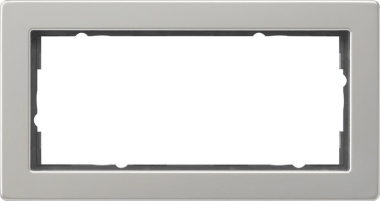 GIRA 100233 Abdeckrahmen 2f o.Mittelsteg 