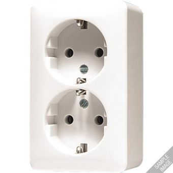 JG AP SCHUKO-Steckdose 6020A 