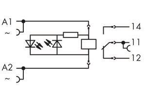 WAGO 788-544 Relaismodul, 