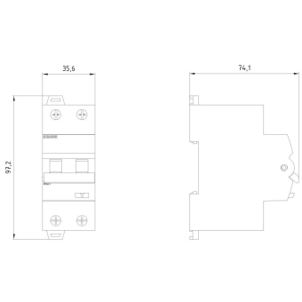 Siemens FI/LS-Schalter 6kA 5SU1326-6FP10 