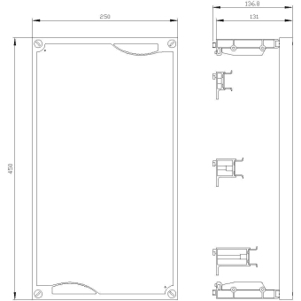 Siemens 8GK4401-3KK12 ALPHA 400/630 DIN, 