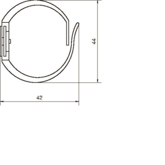 Hager Verdrahtungskanal flexibel   L2242 
