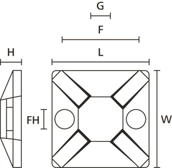 Hellermann MCMB4-PA66MP-BU(100) Bef.- 