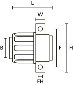 Hellermann FG21-UH-PP-GY Universal 