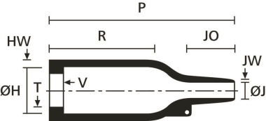 Hellermann 153-61-HW21-PO-X-BK Formteil 