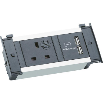 Bachmann KAPSA 1xUK 1xUSB        927.257 