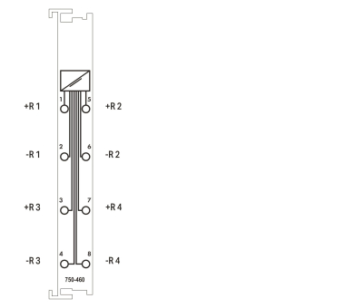 WAGO 750-460 4-Kanal-Analogeingang,Für 