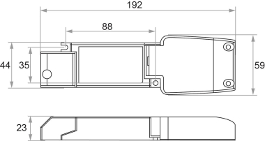 Rutec CC30W350-700CG2-1,m. Kabel   21961 