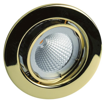 RUTEC Einbaustrahler messing     R5505-3 