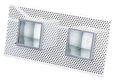 Rutec LED Lichtpunkt Quadrat  LED57987WW 